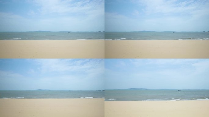 【4k】海边 海岸线 沙滩 海滩