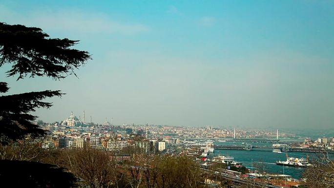 土耳其伊斯坦布尔城市风光