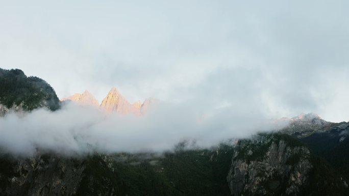 【4K】香格里拉巴拉格宗风景航拍