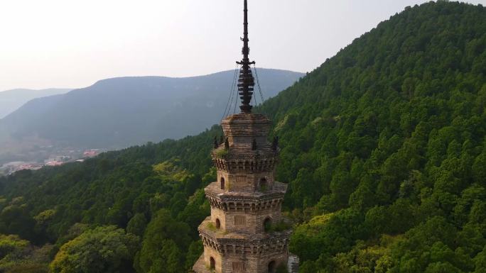 济南灵岩寺航拍