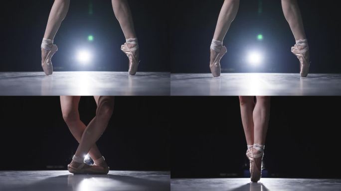 芭蕾舞脚尖脚步练习
