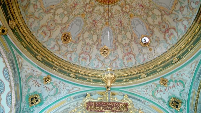 精美的伊斯兰建筑装饰画