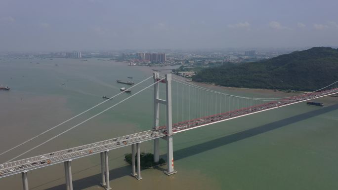 31 4k 航拍 广州 南沙 虎门大桥