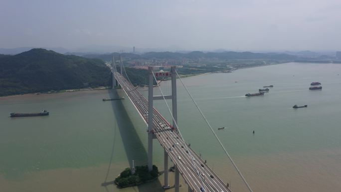 32 4k 航拍 广州 南沙 虎门大桥
