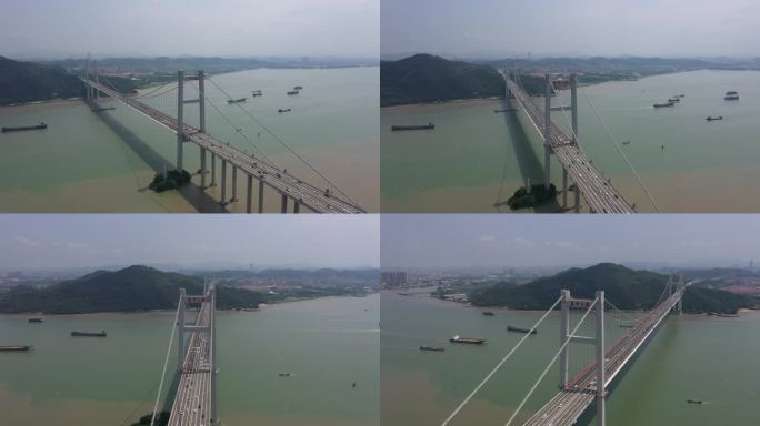 32 4k 航拍 广州 南沙 虎门大桥