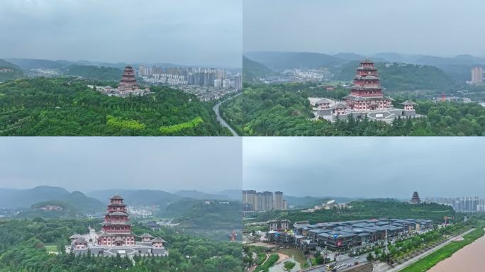 宝鸡石鼓阁 中华石鼓园