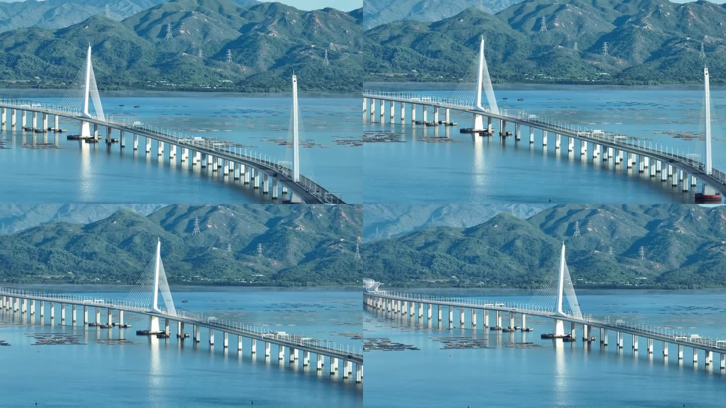 2022-深圳南山深圳湾大桥航拍
