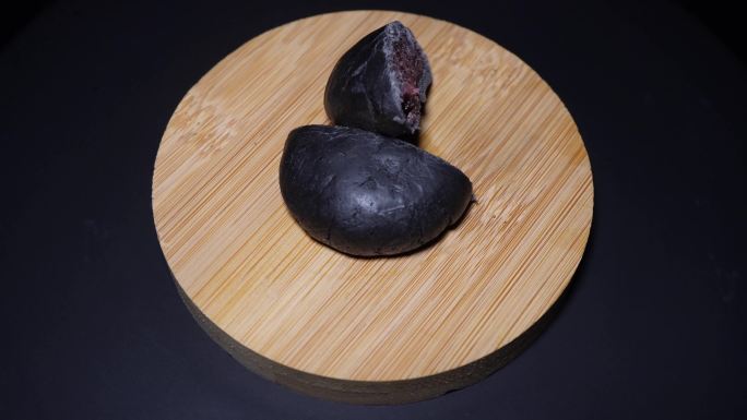 五黑桑葚紫米饼粗粮代餐零食健康