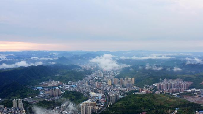 湘西州吉首城市航拍