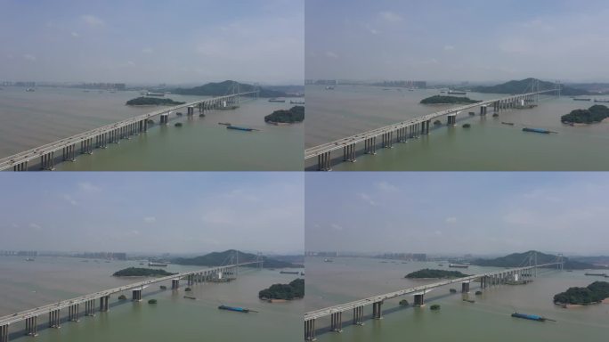 20 4k 航拍 广州 南沙 虎门大桥