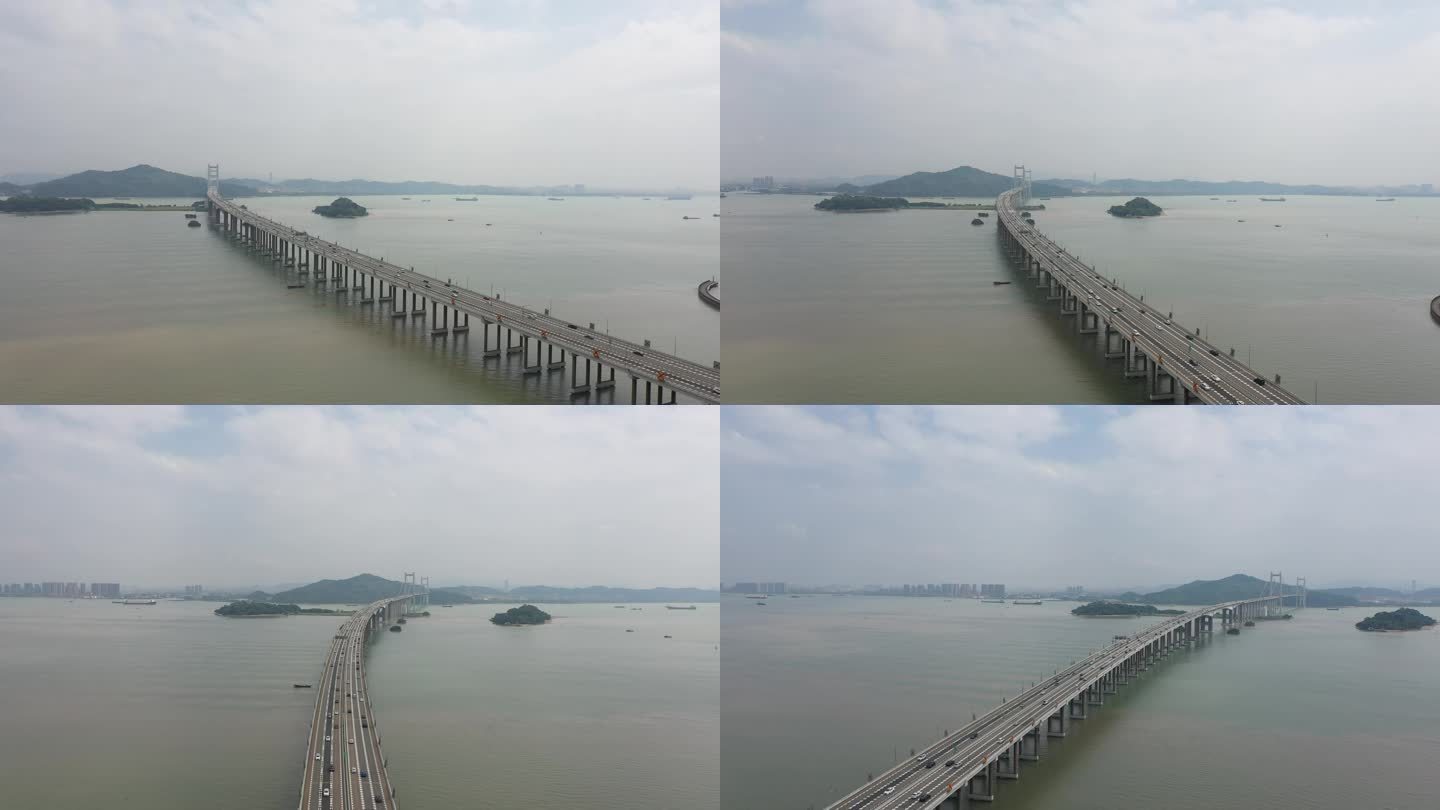 15 4k 航拍 广州 南沙 虎门大桥