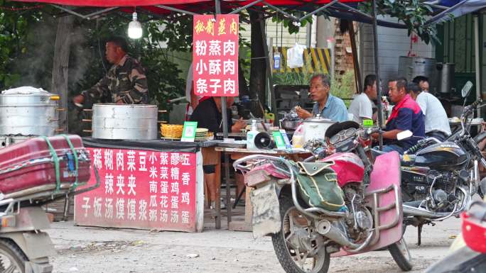 咸阳路边小吃早餐