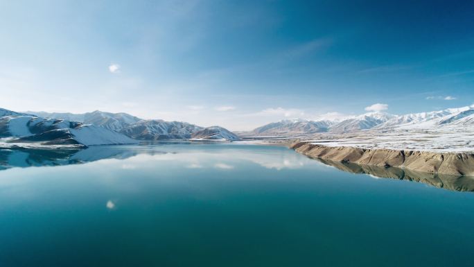 南疆白沙湖的冬天