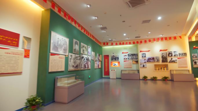 编外雷锋团展览馆 展览大厅