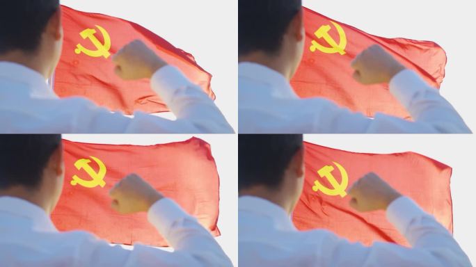 加入共产党入党宣誓庄严宣誓党旗飘扬党员