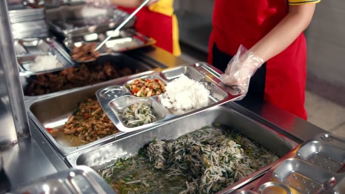 学校食堂 自助餐 食品卫生