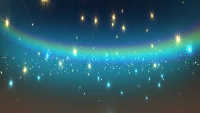 4K太空旅行明星动画，神奇的背景宇宙，飞过星场，彩色星云，云彩，外层空间中闪烁的恒星，流动的彗星尘埃