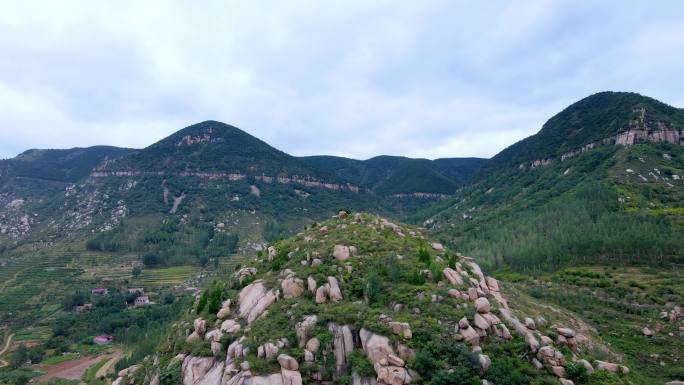 沂蒙山区山村