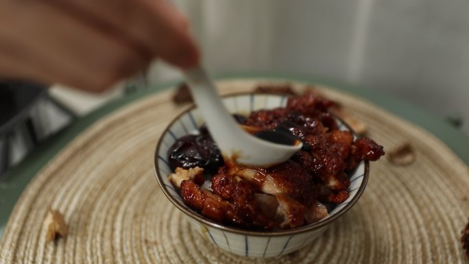 鸡排煎鸡排照烧鸡排一人食吃饭