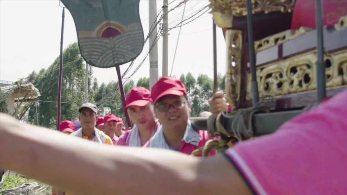 闽南庙会佛祖宗生节拜拜祭祀祭祖