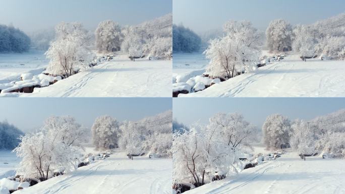 雾凇 冬季 冰雪世界 山水中国