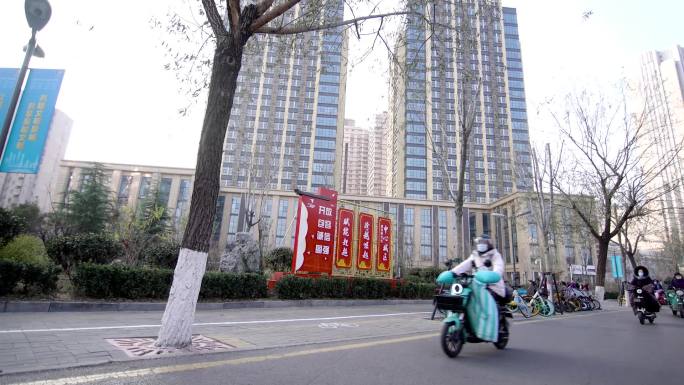 济南天桥区城市建设红色文化宣传标语
