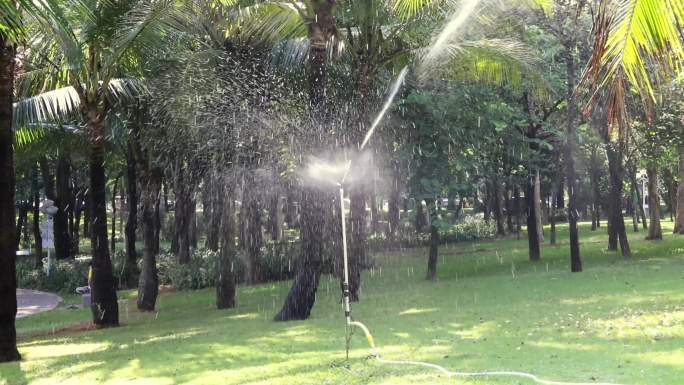 自动灌溉 公园绿化