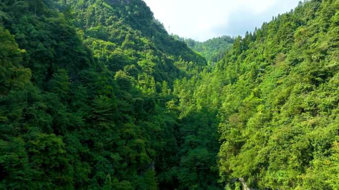 4K航拍湘西花垣十八洞村