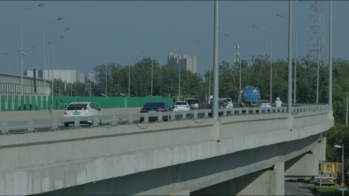 北京 公路 高架桥 车流 城市  风光