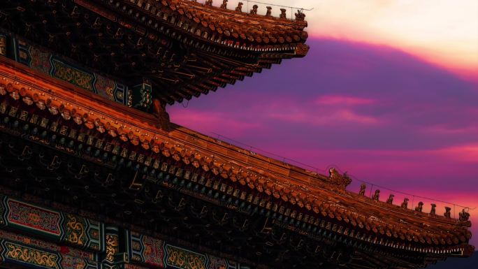超全大气震撼北京素材 故宫古建筑