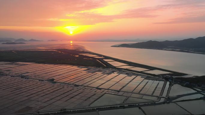 宁波象山花岙岛日落4K高清