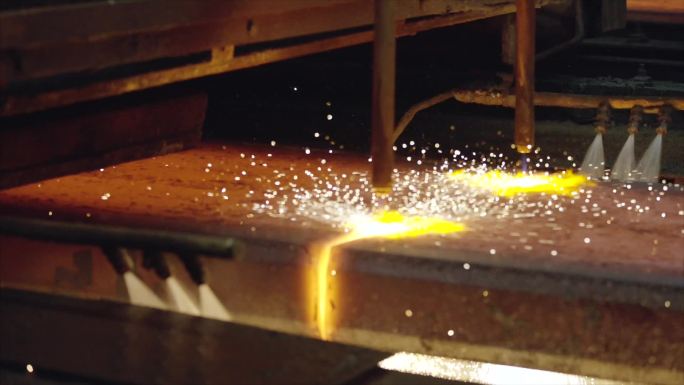 钢铁制造 钢铁切割 钢铁生产车间 钢筋