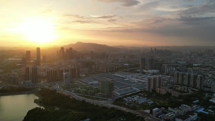 深圳坂田夕阳