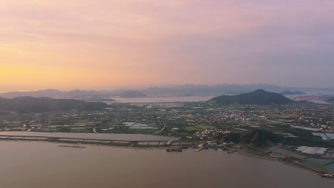 宁波象山花岙岛日落4K高清