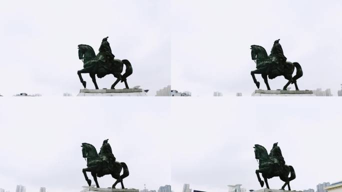 淮南王雕像