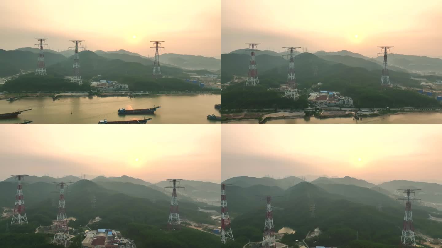 粵澳特高压输电线特高电塔核电输送铁塔