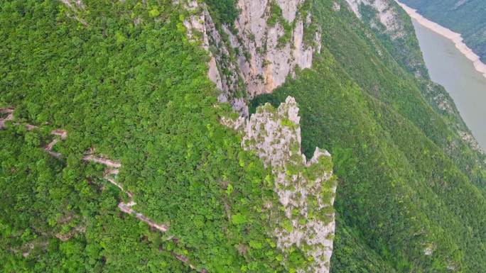 4K航拍三峡神女峰