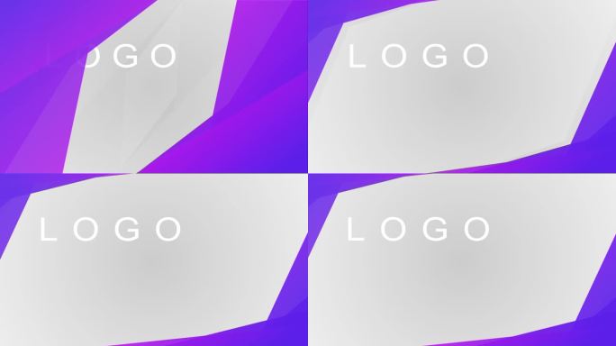LOGO图片揭示开场界面设计4KAE工程