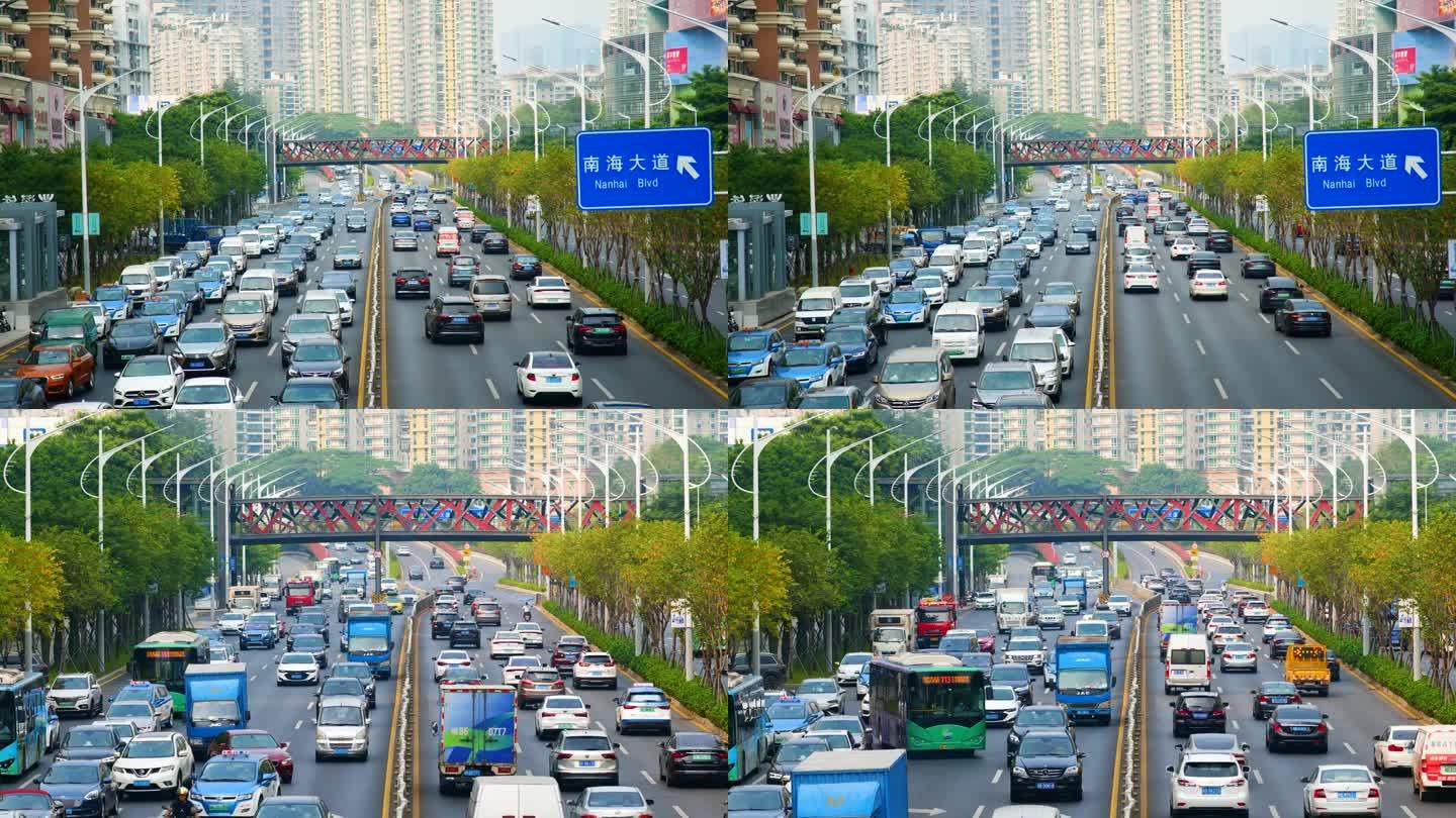 深圳城市车流