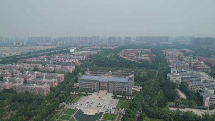 郑州大学外景航拍