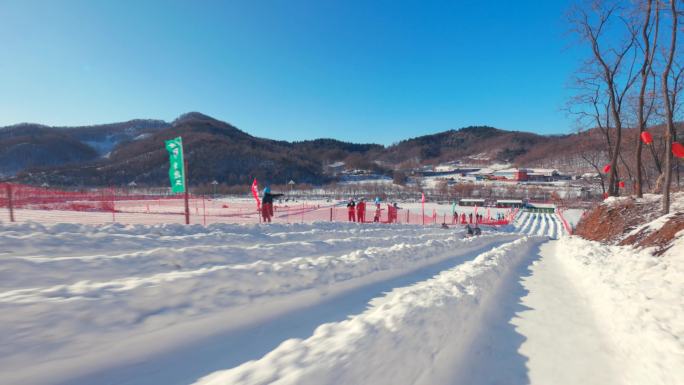 冰雪乐园 滑雪场 美丽中国