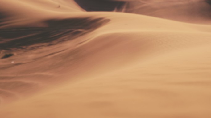 沙漠中的沙丘沙尘暴沙漠
