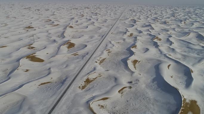 雪后的传沙油路