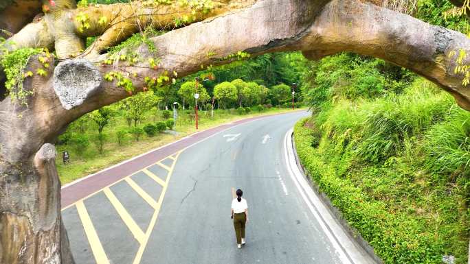 4K航拍湘西花垣县十八洞村精准扶贫