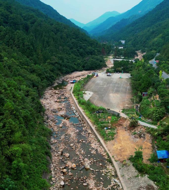 贺州姑婆山航拍景点风光