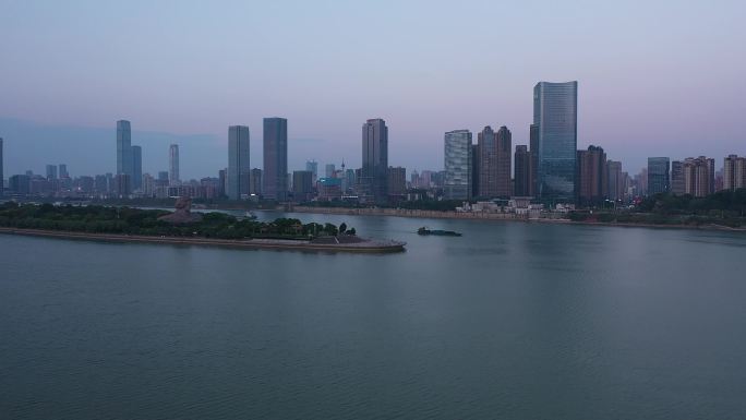 湖南长沙湘江沿岸部分原始素材