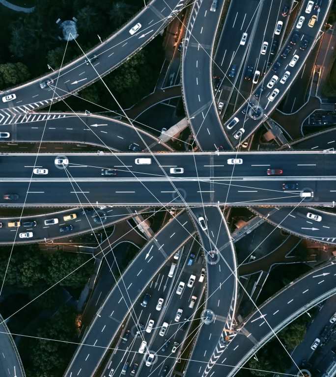 未来智能交通城市交通智能管理智慧城市