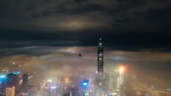 深圳平安金融中心夜景