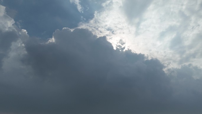 云朵 延时 4K 航拍 大气 环境 空镜
