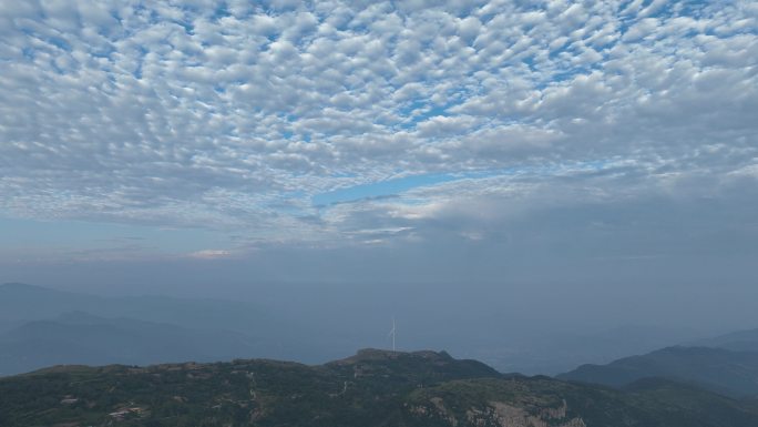 云朵 延时 4K 航拍 大气 高山 环境